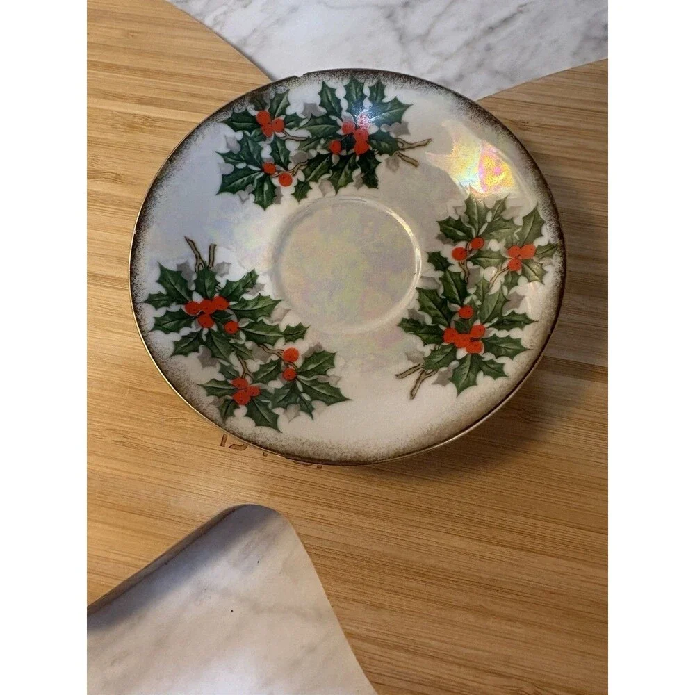 1940’s Ucacgo Japanese Lusterware Tea Cup & Saucer